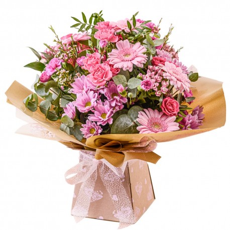 Jade Pink Flowers in Gift Box