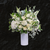 Loving Garden Vase (CLASSIC WHITES AND GREENS)